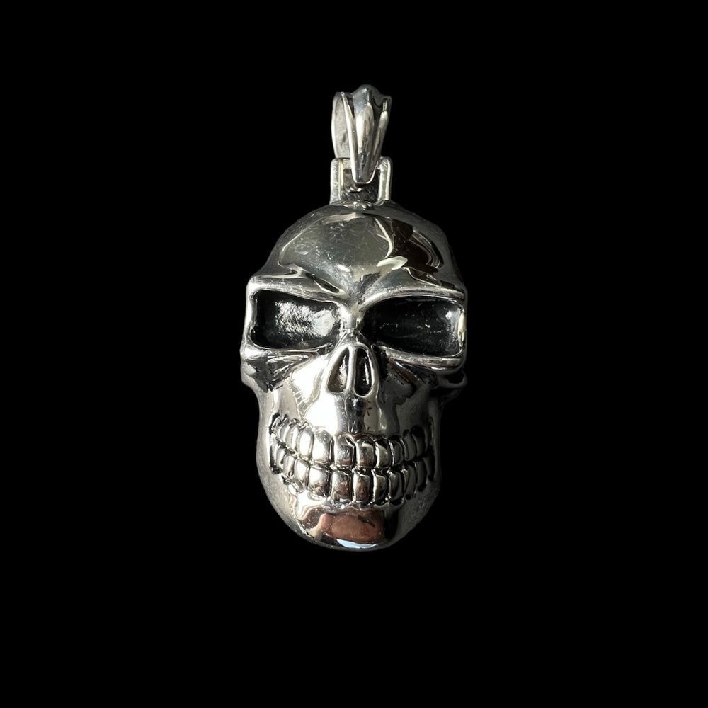 Stainless Steel Skull Pendant Plain Jane